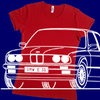 BMW E 30 ab85 Damenshirt