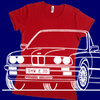 BMW E 30 Cabrio Damenshirt
