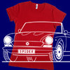 Fiat 124 Spider Damenshirt