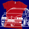 BMW E 39 Touring Damenshirt