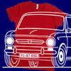 Fiat 850 Damenshirt