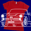 Alfa Romeo 2600 Spider Damenshirt