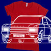 Ford Consul Fastback Damenshirt