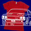 Dodge Challenger Rally Damenshirt