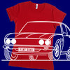 Fiat Dino Coupé Damenshirt