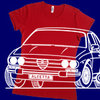 Alfa Romeo Alfetta Damenshirt
