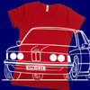 BMW E 21 Baur Cabrio Damenshirt