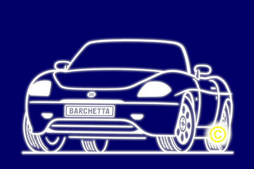 Fiat Barchetta Stockschirm
